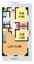 サンラトール甲陽園の間取図