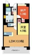 セリシール夙川苦楽園の間取図