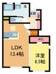 Reveur甲東Iの間取図