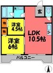 ハイツ相生の間取図