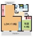 UR中山五月台11号棟の間取図