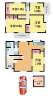 ときわ台6丁目6-13の間取図