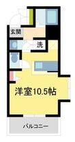 サンロード石橋の間取図