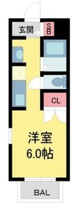 エスポワール甲陽園の間取図