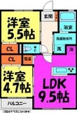 サンマルコ川西の間取図