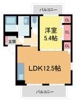 写真：ディアス住吉2階の間取図