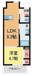 アプローズ清荒神の間取図