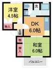 ルシエール平松の間取図