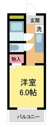 ハイツコンフォートの間取図