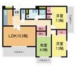 芦屋ガーデンの間取図