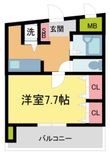 写真:三和建設中山寺ビル 4階401の間取図