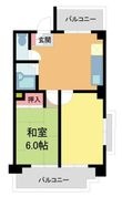 写真：ブラン段上町3階の間取図