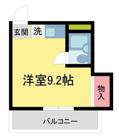 拡大写真:Maison Cerisier (メゾンスリジエ ) 2階202の間取り