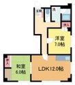 アゼリアコートの間取図