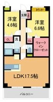 サンラトール甲陽園の間取図