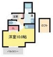 写真:カサ苦楽園 3階303の間取図
