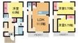 今津山中町戸建Bの間取図