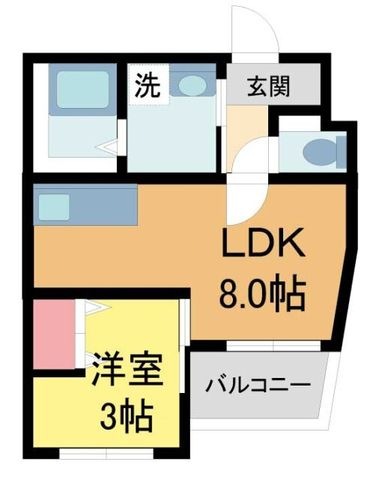 拡大写真:NOYNISHINOMIYA 1階101の間取り