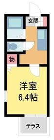 写真：ドミールほづみ1階の間取図