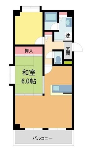 拡大写真:吉光アドニス芦屋 1階102の間取り