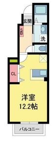 プラシードの間取図