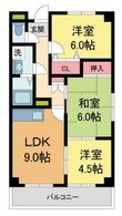 メゾン共栄の間取図