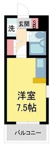 写真:クレスト夙川 2階201の間取図