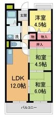 グレース本館の間取図