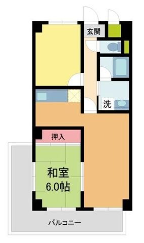 拡大写真:吉光アドニス芦屋 1階101の間取り