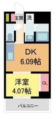 クローバー・クレア池田の間取図
