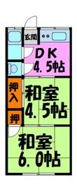 植田文化の間取図