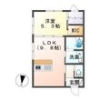 ロシェの間取図