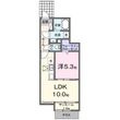 中台南１丁目アパートの間取図