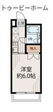 フラワーハイツCの間取図