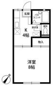 サニモールの間取図