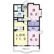 オネスティ ユー カレントの間取図