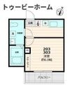 Axis　Hanno　の間取図