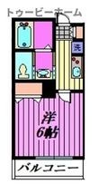 Mark Duo狭山Ⅳの間取図