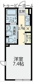 ウィンヒル下藤沢の間取図