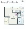 Jack unokiⅡの間取図