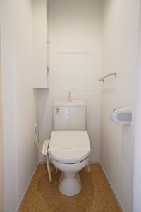 トイレもきれいです