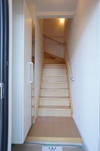 きれいな玄関です