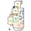 レジディア徳川の間取図