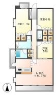 LaSante東白壁の間取図