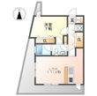 ヴァリエ東別院の間取図