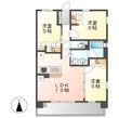 Alivis金山Eastの間取図