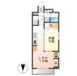 エルザセンティア筒井の間取図