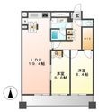 グラン・アベニュー名駅の間取図