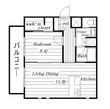 Le perchoir白壁の間取図