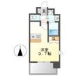 写真:ライジングコート名古屋駅前東 6階606の間取図
